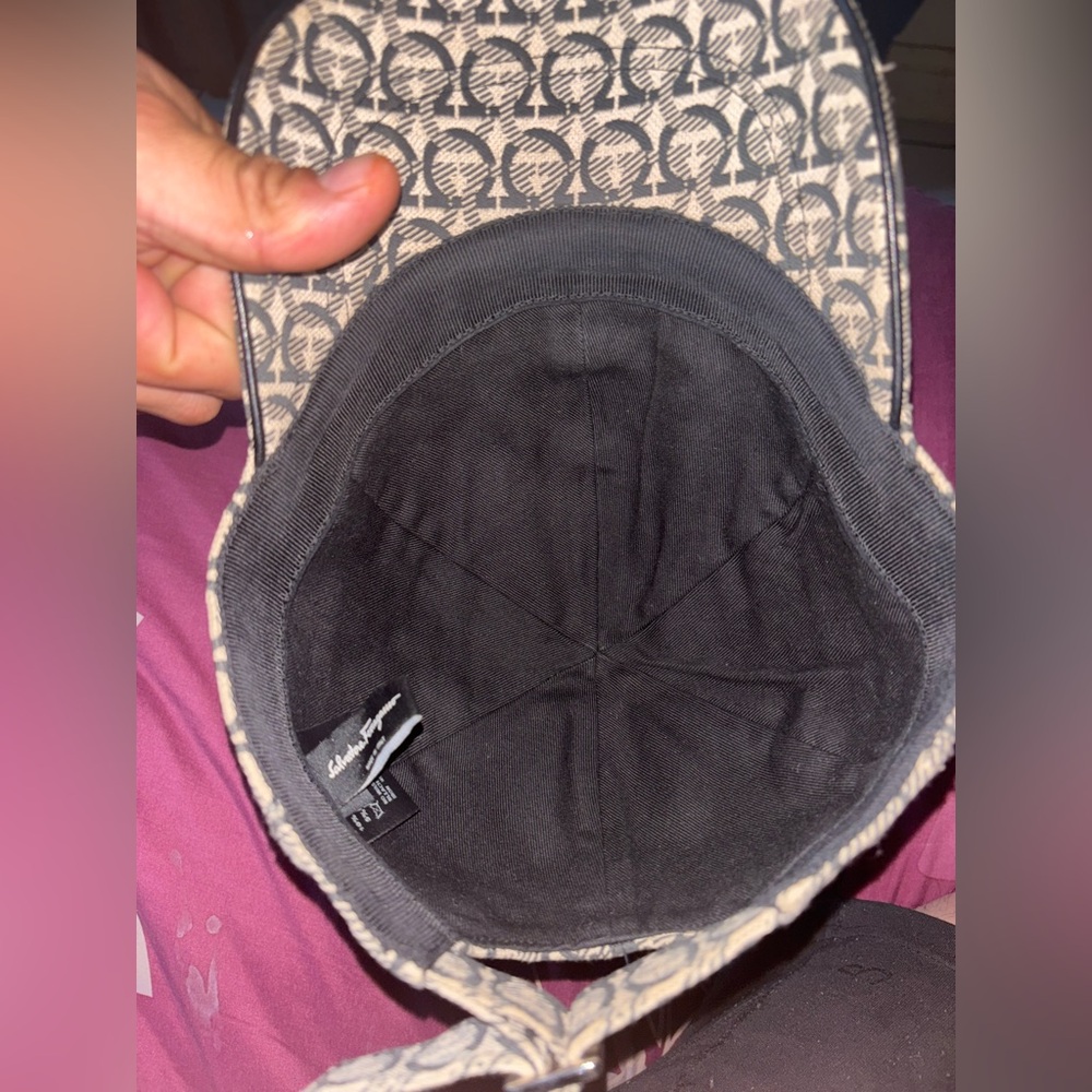 Monogram Patterned Cap - Picture 2 of 3